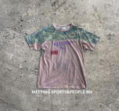 MEETING SPORTS&PEOPLE 90s PRINT Tee