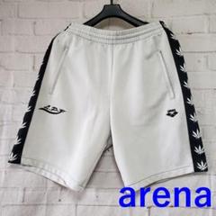 arenaアリーナ☆ハーフパンツ ジャージ モノトーンカラー
