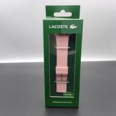 LACOSTE ラコステ アップルウォッチ 交換バンド ピンク