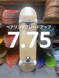 ベアリンググレードアップUSAブランクスケートボード コンプリート 7.75 ベアリンググレードアップUSAブランクスケートボード