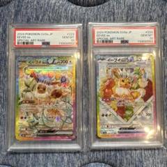 イーブイex psa10 連番 PSA10・2連番】イーブイex スペシャルアートレア - メルカリ