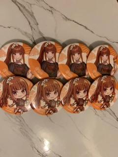 【カラフルピーチ】サマラン缶バッジ 等身 • デフォ（えと） カラフルピーチ】サマラン缶バッジ 等身 • デフォ（えと
