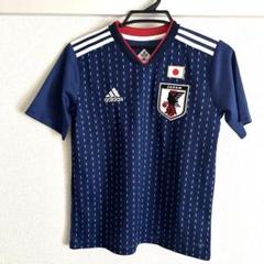 adidas 日本代表 サッカーシャツ J160サイズ ネイビー