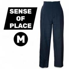 SENSE OF PLACE スラックス パンツ M オフィスカジュアル
