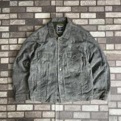 euro vintage suède leather tracker gray