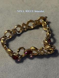 NINA RICCI ニナリッチ カラーストーン ブレスレット
