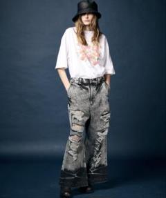 2025年最新】destroy denim prime-wide pantsの人気アイテム