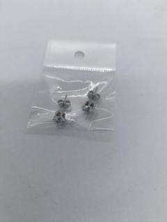 ジルコニア　ラウンドカットピアス　5㎜