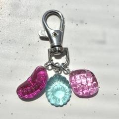 ドロップ キャンディー キーホルダーアクリルチャームセット