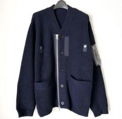 sacai 18aw ニットライダース サカイ sacai 18AW Asymmetry Knit ニットライダース