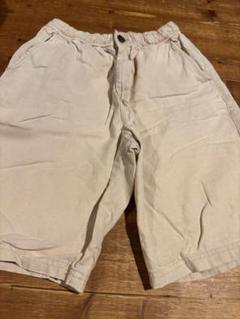 ZARA kids☆ 男の子用リネン+コットンハーフパンツ13-14(ベージュ)