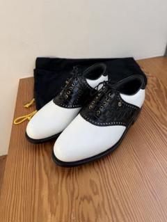 footJoy ゴルフシューズ CLASSICS サイズ 7 1/2 美品希少 MEN'S プレミアシリーズ フィールド レザー - FootJoy Japan