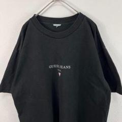 00s USA古着 guess ゲス Tシャツ 黒