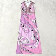 エミリオプッチ♡38size♡長袖ワンピース 緑♡白♡グレー - メルカリ