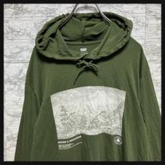 人気カラー　リーバイス　フーディ　パーカー　グリーン　コットン100 ストレッチ