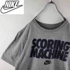 NIKE Tシャツ ビックプリント 個性的 古着男子古着女子