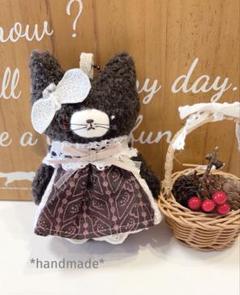 モコモコネコちゃんぬいぐるみチャーム ハンドメイド 111 - メルカリ