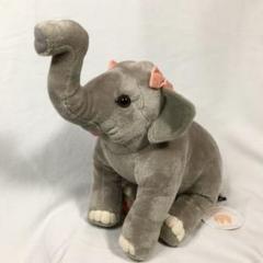 ゾウ ぬいぐるみ 市原ぞうの国 ゆめ花 9才記念