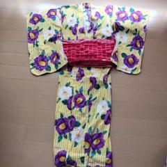 【美品】sistarJENNI シスタージェニィ花柄浴衣　ゆかた帯セット