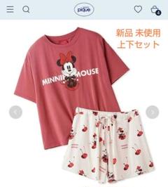 【新品未使用】半袖　ジェラピケ　ディズニー　ミニー　コラボ 新品未使用】 半袖 ミニー ジェラピケ コラボ ディズニー - メルカリ