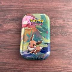【海外公式限定】イーブイ ミニ缶 ダメカンケース ポケモン