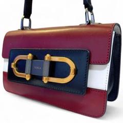 FURLA ベラーリア ミニ ショルダーバッグ バイカラー クロスボディ