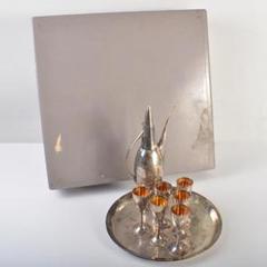 銀座和光水注トレーグラス6客銀製STERLING950約712g　KR7495B m17731010729_1.jpg?1719974786