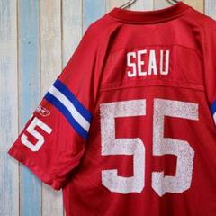 643☆リーボック☆NFL☆ゲームシャツ☆ペイトリオッツ☆ユニフォーム☆記念