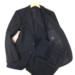 美品✨スーツセレクト　ビジネススーツ　セットアップ　背抜き　ブラック　A5