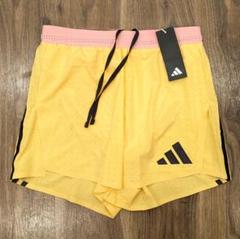 □adidas ADIZERO Pro Elite Promo ショーツ 黄L□ - メルカリ