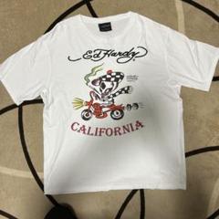 Ed Hardy スカルバイク Tシャツ 3L