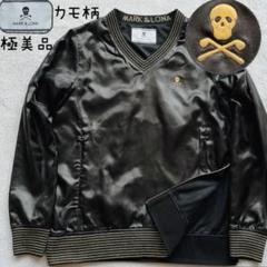 極美品　マークアンドロナ　メッシュ　スニード　スカル　カモ柄　迷彩　黒　ゴールド 極美品 マークアンドロナ メッシュ スニード スカル カモ柄 迷彩