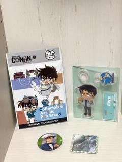 名探偵コナン 服部平次 ペンスタンド(USJ)、缶バッジセット