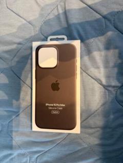 純正　iPhone 15 Pro Max シリコンケース ダークグレー