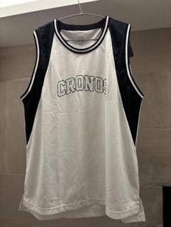 CRONOS メッシュタンクトップ ホワイト/グリーン貴重な日本製 CRONOS WOMEN MESH TANKTOP【WHITE】 – クロノス CRONOS