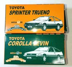 トミカ カローラ レビン AE86 スプリンター トレノ AE86 2台セット