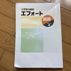 お盆限定値下げ!成績UP エフォート教材(小学校復習+中学校3年間分) 2025年最新】エフォート 国語の人気アイテム - メルカリ