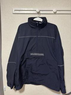 BALENCIAGA 　バレンシアガ　ネイビー 　ウールブルゾン　ジャケット 90s VTG/USED BALENCIAGA Pour Homme バレンシアガ ウール
