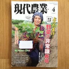 現代農業 2020年4月号 常識を超える野菜の非常識栽培