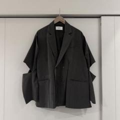 seyto プリーツテーラードジャケット 大森元貴着用】Seyto カットオフタックセミダブルテーラード