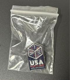 非売品】大阪関西万博 アメリカ館 記念ピンバッジ - メルカリ