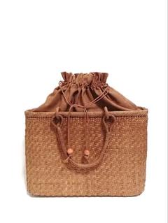 山葡萄バッグ高級極細円形網代 人気！売れ筋商品】山葡萄バッグ高級極細網代 かごバッグ 山葡萄