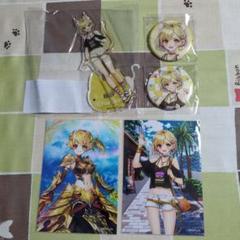 白猫プロジェクト シャルロット 缶バッジ アクリルスタンド