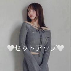 andmary Bella knit tops Bella knit skirt - メルカリ