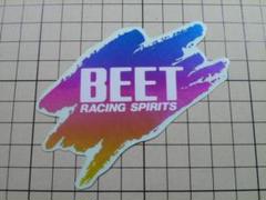 希少正規品 BEET ステッカー 92mm×80mm 当時物 ビート レーシング