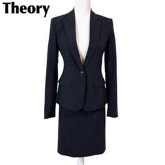 theory 黒 スカートスーツ 上下セットMサイズ DR8990EW001858_2_l.jpg