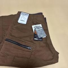 GENBA ストレッチ ラッドズボン L ウォルナッツ　現場服
