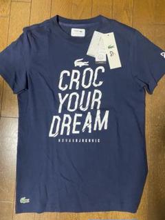 LACOSTE NOVAK DJOKOVIC Tシャツ ネイビー