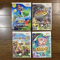 Wiiソフト６本セット（マリオ、ドンキー、毛糸のカービィ）