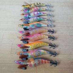 残り1組早い者勝ち　ハヤブサ　新子イカ　エギ　1.8 2.0号　11本 残り2組早い者勝ち アオリイカ 秋イカ 新子イカ エギ 1.8 2.0号